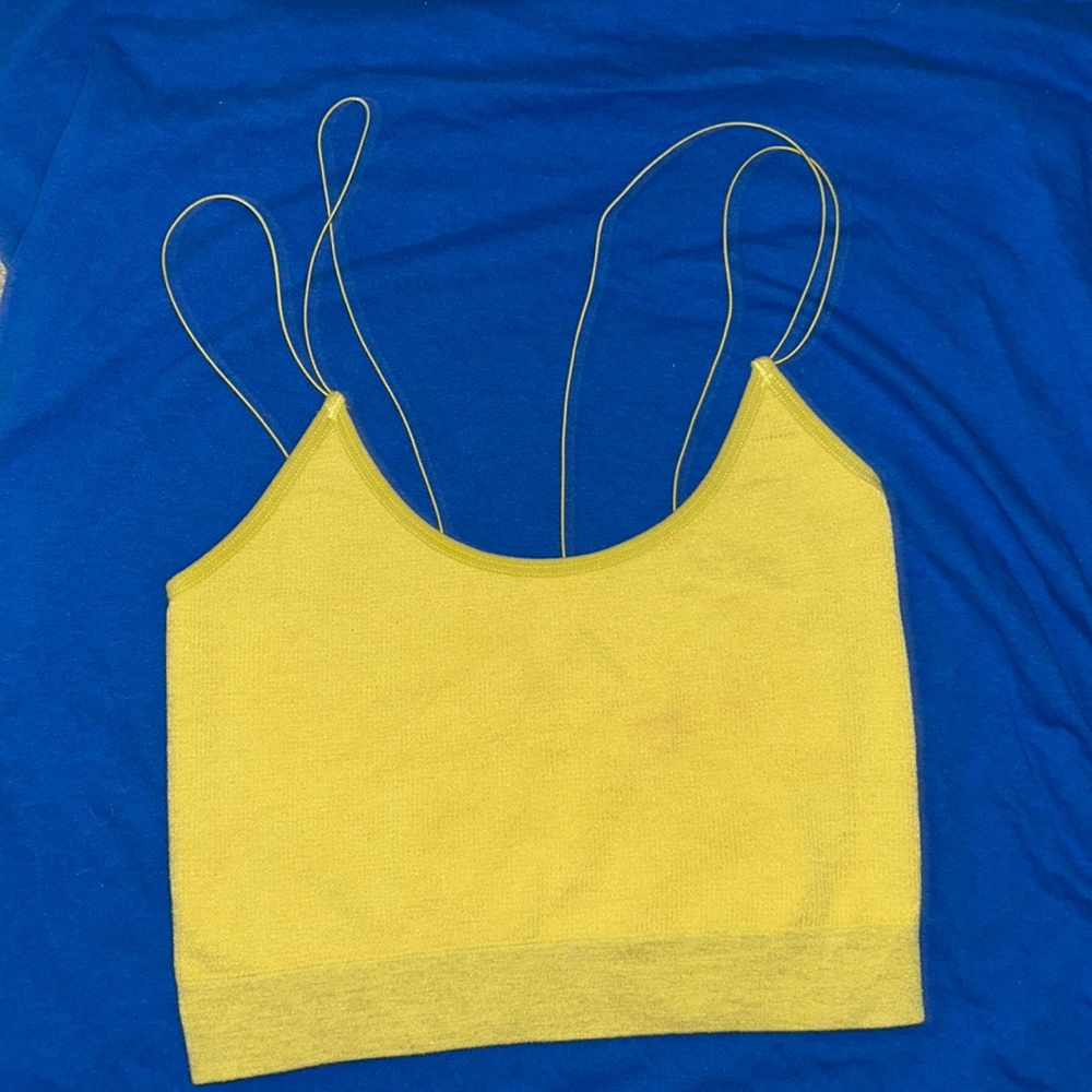 Urban Mustard Yellow Tank Top